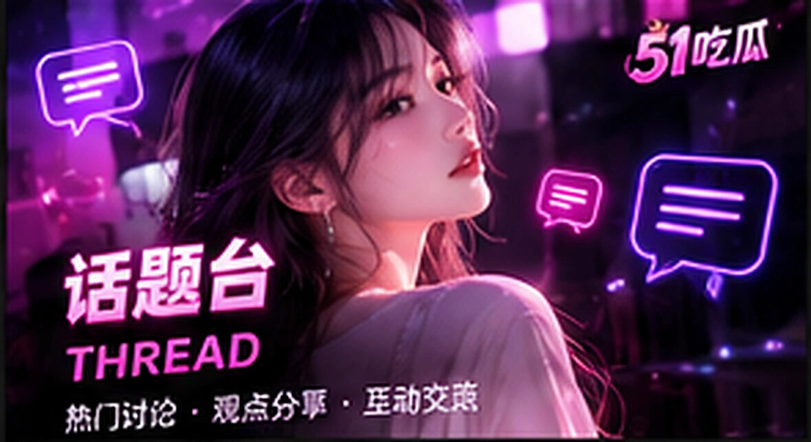 话题广场原创栏目视觉